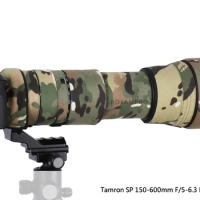 Camera Lens Coat Camouflage SP 150-600mm F/5-6.3 Di VC USD Tamron Lens Protection Cover Guns Clothing For Canon Nikon G2 A022