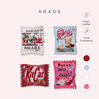 Bimbim Snack Charm - NGAOS - The Jolly Collection - Vegan Leather - Móc Khoá Treo Trang Trí Túi Xách