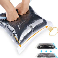 Convenient Vacuum Bag Roll-up Travel Compression Bags for Clothes Luggage Space Saver Packing Suitcases