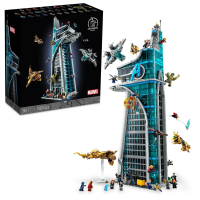 MOGADA - Brick Mainan gedung Avenger Tower Brick Balok Susun