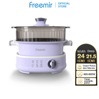 [CHEF ARNOLD] freemir Split Cooker BONUS Panci Gemoy Panci Listrik Multifungsi Panci Elektrik Serbag