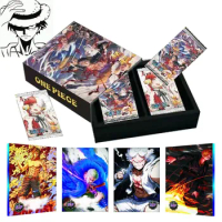 Wholesales One Piece Box Collection Cards Red Wedding Luffy Monkey Case Booster Box Case Rare Anime Playing Game Cards