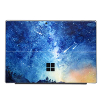 Laptop Skin Stickers for Microsoft Surface Pro X Pro 3 4 5 6 7 8 9 Notebook Film for Surface Go 1/Go 2/Go 3 Back Decal