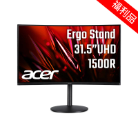 Acer 宏碁 A福利品 EI322QK 32型 VA 4K曲面窄邊螢幕(1500R/FreeSync/內建喇叭)
