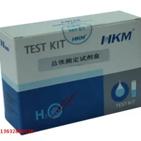 Rapid Test Box for Total Iron content in waste Water of Total Iron determination Kit Fe Total Iron Ion colorimetric Test Kit