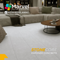 Lantai Motif Batu Vinyl KLIK Murah SPC Marvel STONECORE+ Tebal 5,5mm/SPC Vinyl Flooring Click System