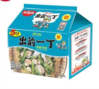 日本原裝進口 日清NISSIN  麻油味泡麪5包裝