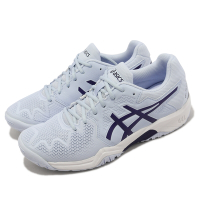 Asics 網球鞋 GEL-Resolution 8 GS 大童 女鞋 淡藍色 穩定 支撐 運動鞋 亞瑟士 1044A018407