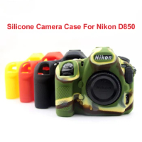Soft Silicone Case Camera Protective Body Bag For Nikon D850 Rubber Cover Battery Openning Nikon D850 Camera Bag