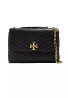 Tory Burch Kira Chevron Convertible Shoulder Bag Black 90446