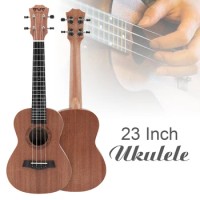 21 / 23 / 26 Inch Tenor Ukulele Concert Acoustic Guitarra Cutaway 4 String Guitar Mahogany Wood Ukelele Hawaii Soprano Ukulele