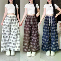 Elephant Cylinder Pants, Italian Silk, Drop Leg Waist, Beautiful Shape, Natural Stretch, Fashion, 95