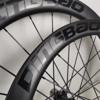 High quality carbon wheels centerlock disc Clincher 25mm alloy freehub body thru axle hub freewheel 12s 700C carbon wheelset