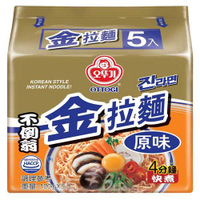 韓國不倒翁(OTTOGI) 金拉麵-原味 120g (5入)/袋【康鄰超市】