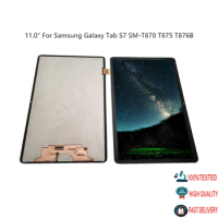 11.0" For Samsung Galaxy Tab S7 LCD display+Touch Screen Digitizer Assembly For Samsung Tab s7 SM-T870 T875 T876B Display Parts