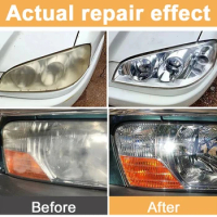 Car Headlight Polishing Agent Scratch Remover Repair Fluid Headlight Restoration And Renewal Polish Liquid Kit Auto Accessories