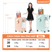 【COD】 Vali Du Lịch Dài Ngày B Bamozo Size 24 Kiểu Dáng Trẻ Trung Tính Năng Hiện Đại Có Ngăn Đựng Lap