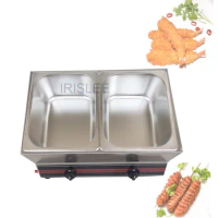 BL/BL0 Commercial Deep Fryer Machine Electric Dual Deep Fryer Oven Stainless Steel Oil Fryer with Thermostat Baskets