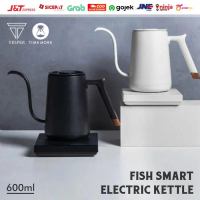 Timemore Fish Smart Electric Coffee Kettle 600Ml / Teko Kopi Listrik Pasti Diskon
