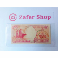 Uang Kuno 100 Rupiah Perahu Pinisi 1992 Gress