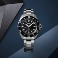 Seiko SRPL13K1 200米潛水機械錶 - 41.7mm黑色面盤男錶