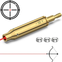 Crossbow Red Laser Bore Sight Tactical Crossbow Archery Bow Laser Boresighter Arrows Laser Sighting Brass Hunting Accessories