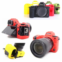 Silicone Armor Skin Case Camera Bag Body Cover Protector For Nikon Z9 Z50 Z5 Z7 Z6 II Z7II Z6II Mirrorless Cameras