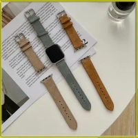 Watch Bracelet Brand New Watch Strap for iwatch 1/2/3/4/5/6/7 Autumn and Winter Fur Suede Leather Watch Strap for AppleWatch