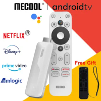 Android 11 TV Stick Dongle Mecool KD5 HDR10 smart TVbox 1GB 8GB WiFi 2.4G/5G mini Streaming Media player BT5.0