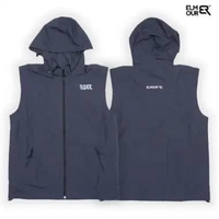 Jaket Rompi Tipis Pria Ringan Nyaman Light Vest One Series Abuebony L