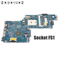 NOKOTION H000041530 Laptop Motherboard For Toshiba Satellite L850D C850 C855 PLAC CSAC UMA MAIN BOARD Socket FS1 DDR3