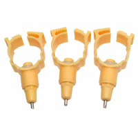 10 PCS 25mm Chicken Quail Waterer Yellow Automatic Drinking Fountains Applicable To Diameter 25mm Pipe