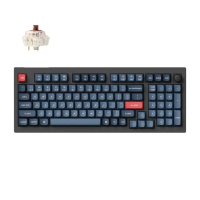 【Keychron】V5 Max 96% 三模無線機械鍵盤 黑色 RGB 熱插拔 注音版本