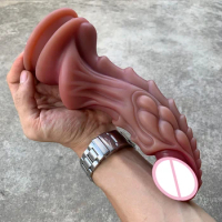 2021 Realistic Silicone Dragon Dildo Strap On Dildo Sex Toys For Women Lesbian Artificial Penis With Suction Cup Cock Big Dick