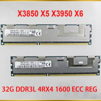 1 Pcs For IBM X3850 X5 X3950 X6 32GB 32G DDR3L 4RX4 1600 ECC REG Memory