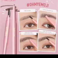 Pinkflash auto eyebrow pensil waterproof pensil alis eyebrow 04 Natural Brown