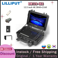 Lilliput BM120-4KS New 12.5" 3840x2160 4K-HDMI Compatible 3G-SDI In&amp;Out Broadcast Director Monitor with HDR,3D-LUT For DSLR