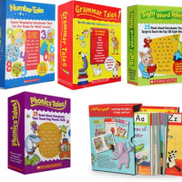 Sight Word Phonics Grammar Alpha Number Tales English Storybook Children Math ABC Book Kids Game Early Educational Toys