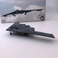Diecast 1/200 Scale B2 USAF B-2A Bomber Aircraft Airplane Plane Model Toy For Display Collection