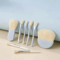 ชุดแปรงแต่งหน้า มินิ หรูหรา ชุดแปรงปาล์ม สำหรับเดินทาง ผู้เริ่มต้น แป้ง คอนทัวร์ คอนซีลเลอร์ แอพพลิเ