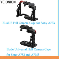 YC Onion Camera Cage,Full Camera Cage for Sony A7S3,Blade Universal Half Camera Cage for Sony A7S3 and A7M3 ,Camera Accessories