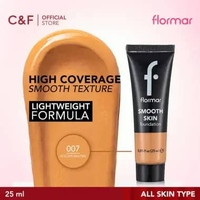 [ED 31/08/2026] Flormar Smooth Skin Foundation 007 Golden Neutral