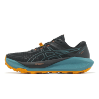 Asics 越野跑鞋 GEL-Trabuco 13 GTX 男鞋 黑 藍 防水 緩衝 戶外 運動鞋 亞瑟士 1011B978001