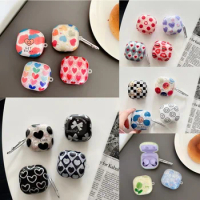 case for Samsung Galaxy Buds Pro buds2 Buds Live Love Flower Shell Pattern Shockproof smile Buds2 Pro Protective Cover for Buds2