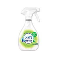 【日本P&G】運動衣服織物強力消臭除臭噴霧-綠茶清香白綠瓶370ml(運動球鞋子沙發棉被寢具安全帽)