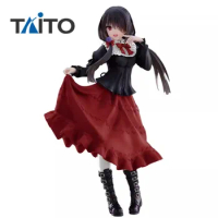 Original Taito Coreful Figure Date A Live V Tokisaki Kurumi Shifuku Ver. Renewal Kawaii Doll Anime Model Toys 18Cm
