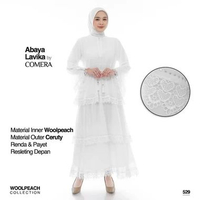 ABAYA YASMIN ~ ABAYA BINI ORANG UMPAK MEWAH KC 529 JETBLACK ORI / GAMIS UMROH / FREE BELT z KC 529 P