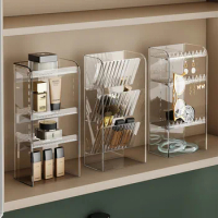New Mirror Cabinet Storage Box Bathroom Cabinet Organizing Box Bathroom Sink Lipstick Jewelry Cosmetics Desktop Storage Rack