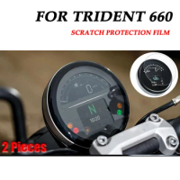 FOR Triumph Trident 660 TRIDENT660 2021 2022 2023 2024 Motorcycle Cluster Scratch Protection Film Dashboard Screen Protector