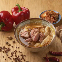 【雲嶺鮮雞】【獨享包】泡菜土雞腿湯(420g/包)_限新北中和自取